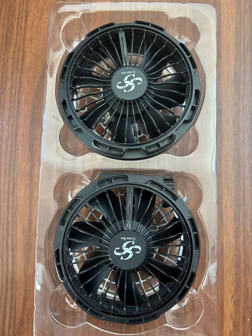 空調服　Cross-fan Ex40 クロスファン　スターターキット