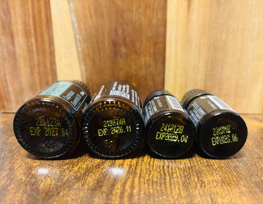 doTERRA ドテラ　サイプレス　レモンユーカリ　ターメリック　ヒノキ