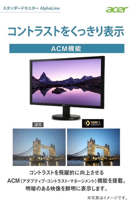 Acer モニター ディスプレイ AlphaLine 19.5インチ