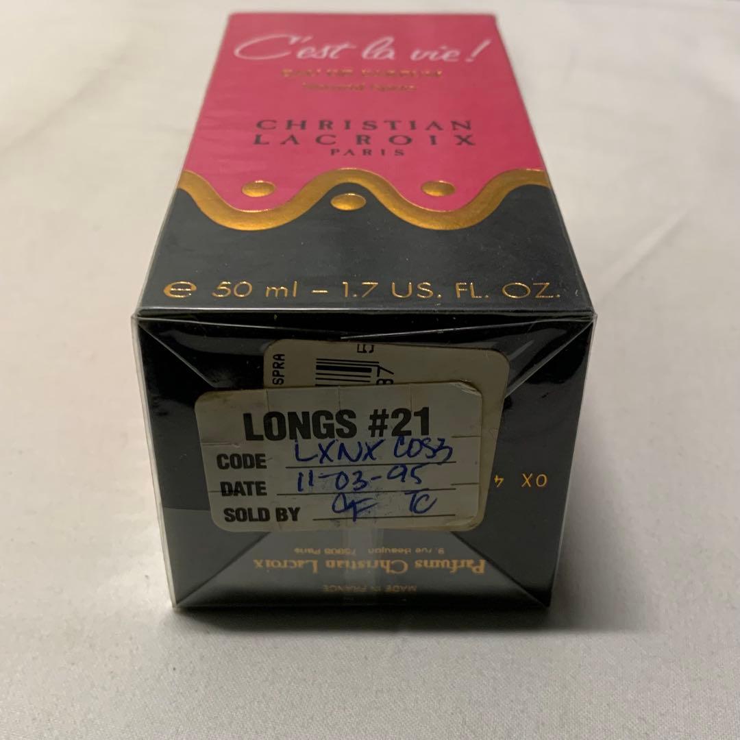 クリスチャンラクロワ セラヴィ オードパルファム 50ml 未開封 ヴィンテージ