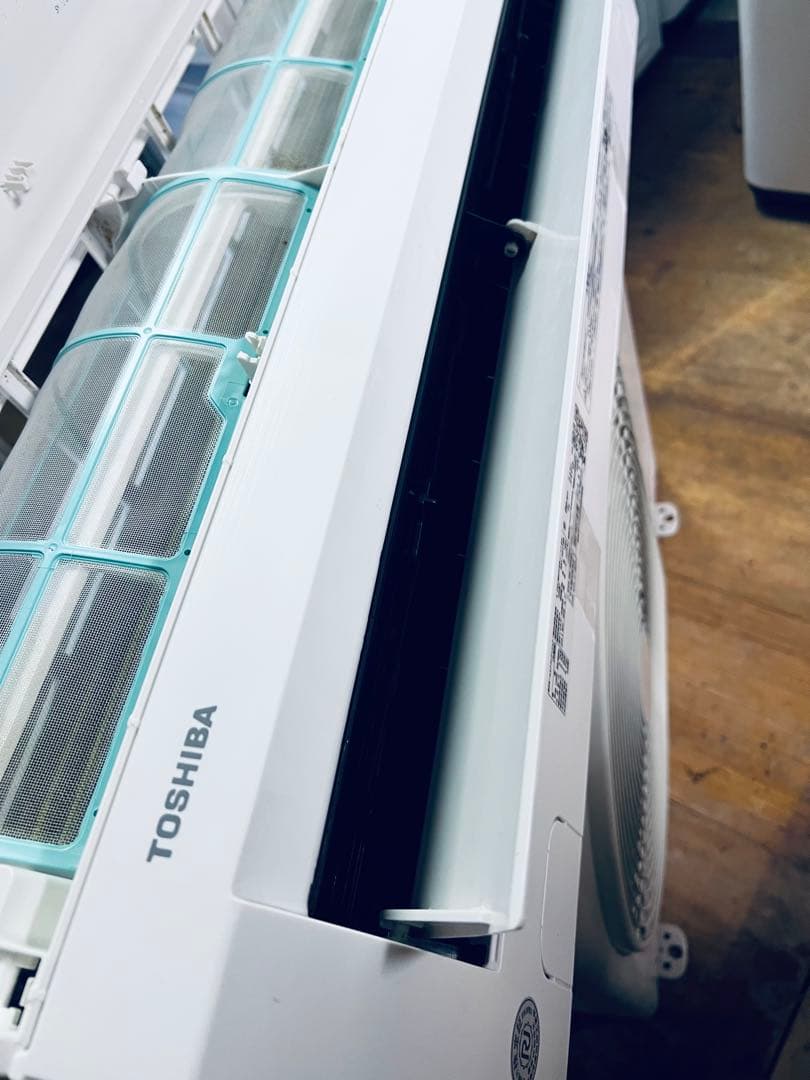 「決まりました」TOSHIBA エアコンRAS-H221 MA 2021年