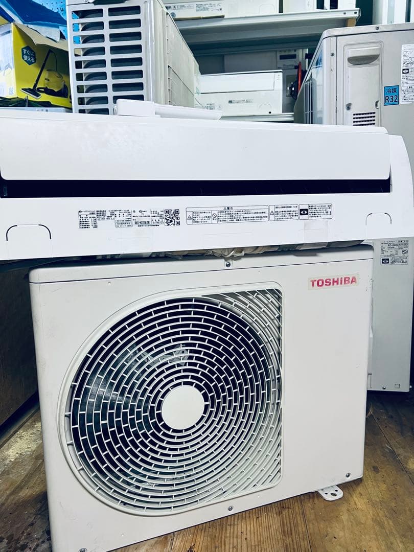 「決まりました」TOSHIBA エアコンRAS-H221 MA 2021年
