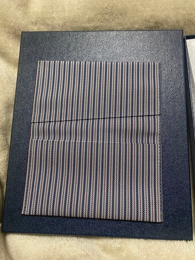 仙台平 長財布入&名刺入セット紳士用ギフトボックス