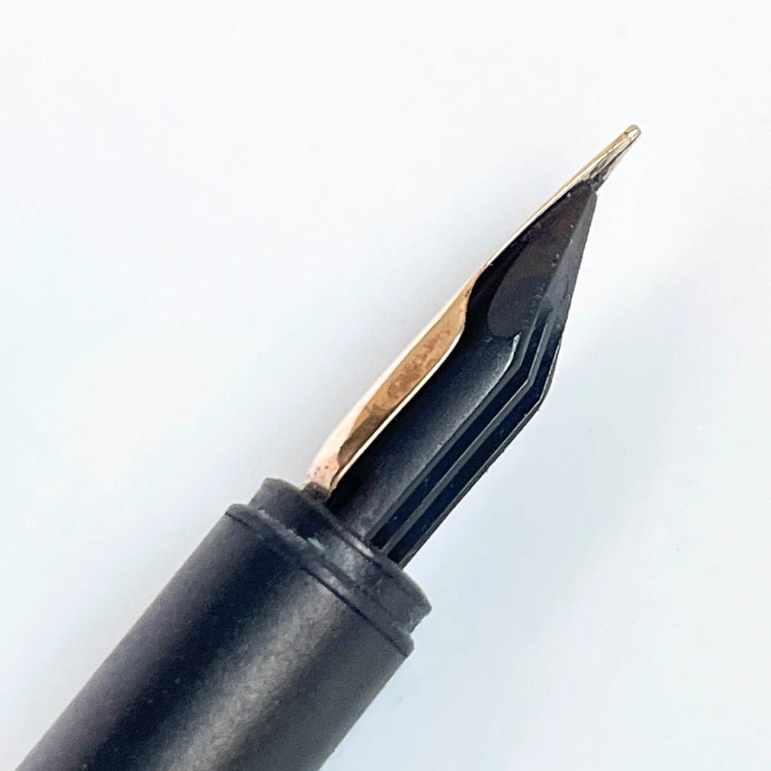 MONTBLANC Noblesse ノブレス Sライン 万年筆 黒金 インク付