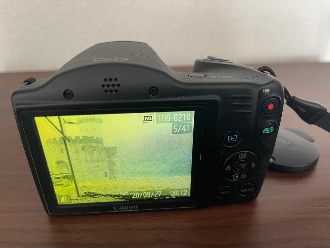 Canon SX410 IS ブラック コンパクトデジタルカメラ