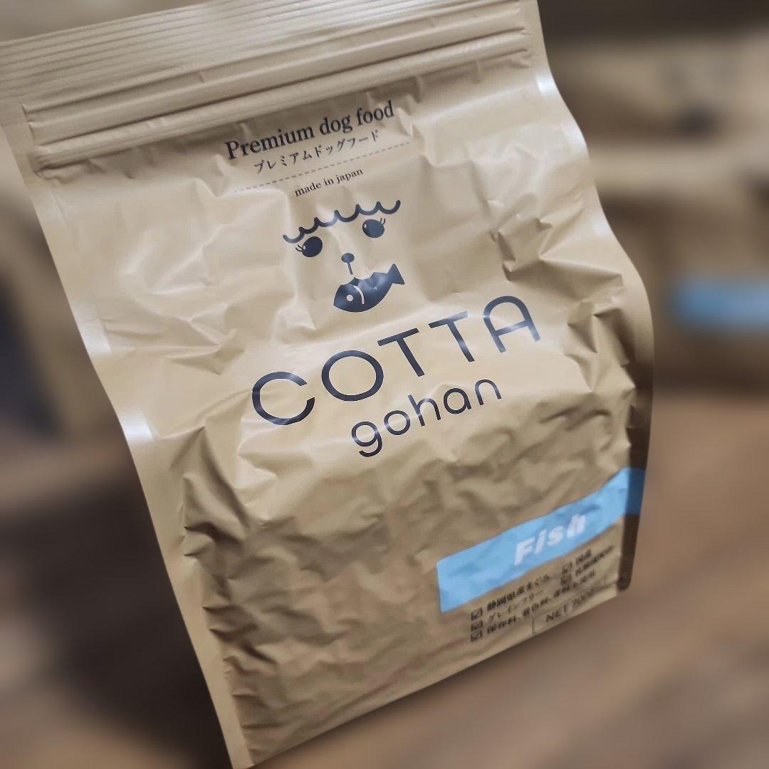 COTTA Gohan ドッグフード フィッシュ 700g 5set