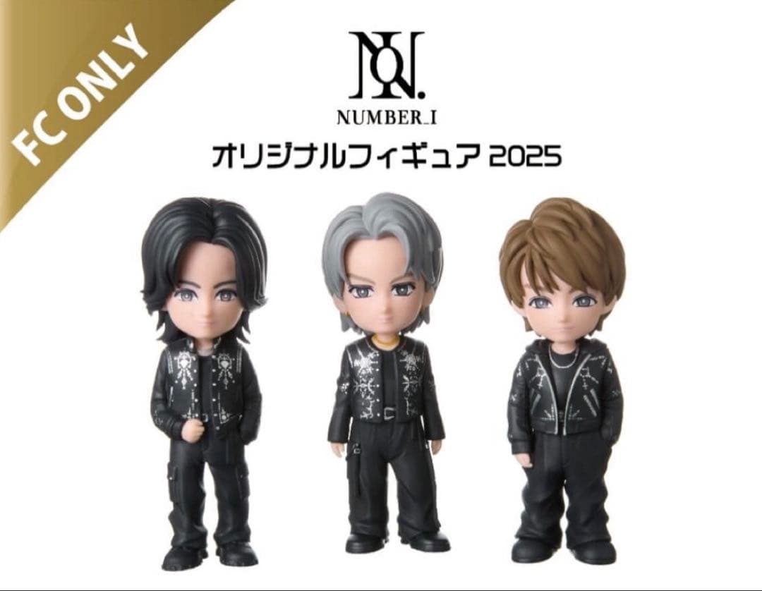 Number_i FC限定オリジナルフィギュア3人セット