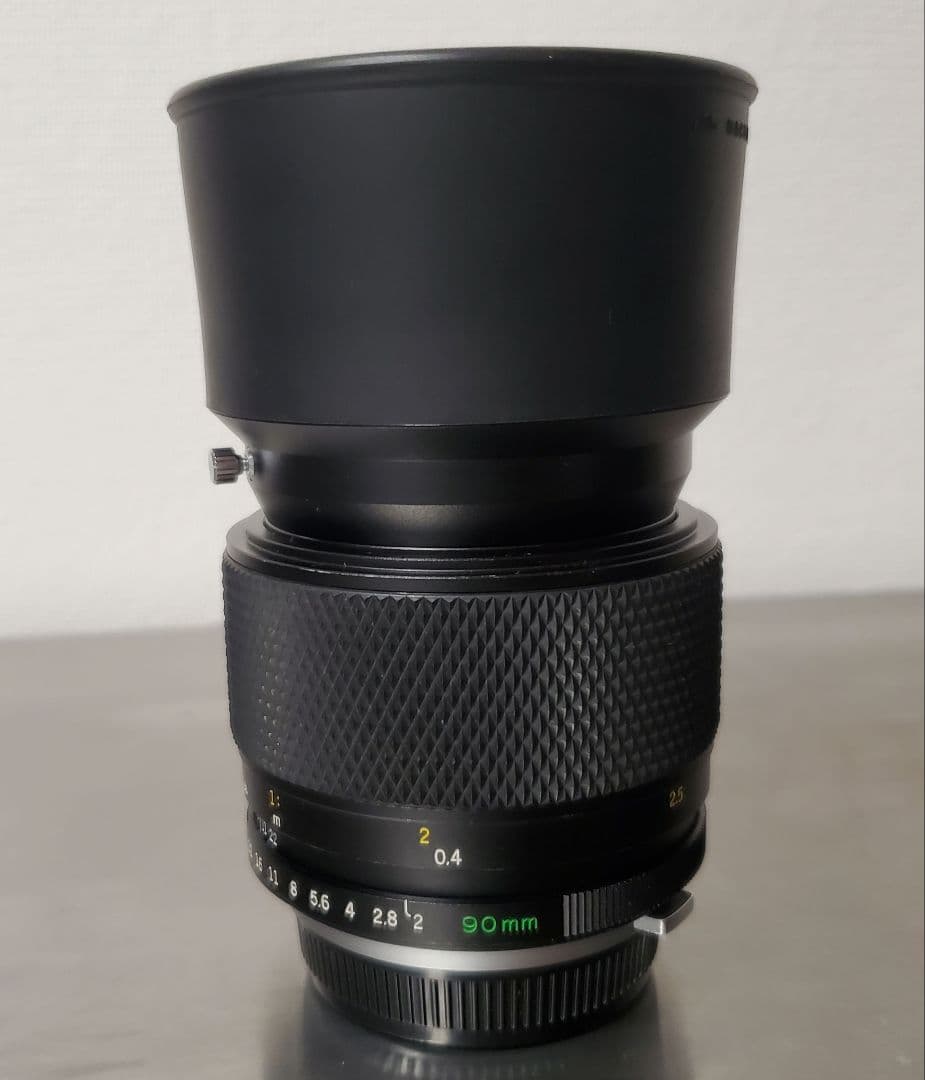 オリンパス Zuiko 90mm f2 マクロ　単焦点レンズ　OLYMPUS