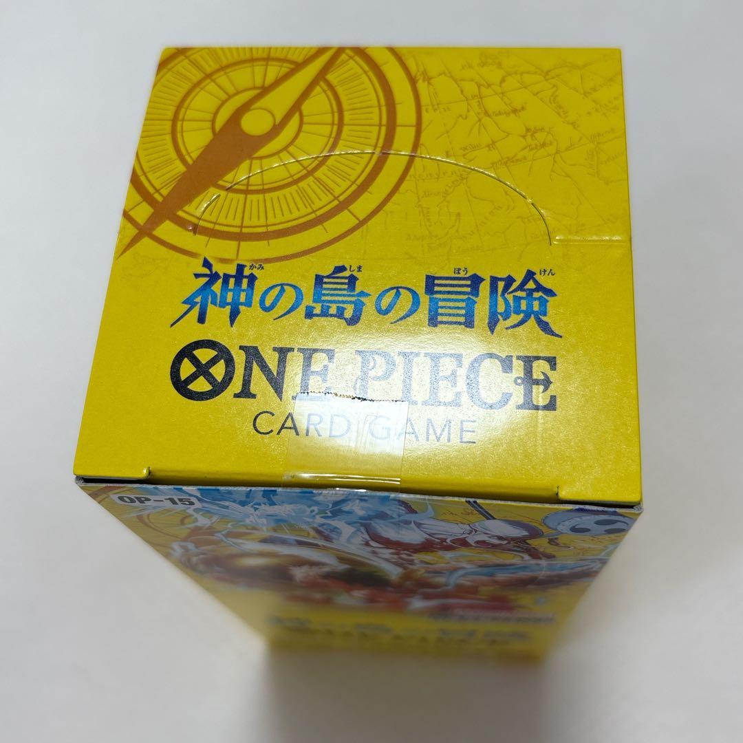 ワンピースカード　神の島の冒険　新品未開封テープ付き