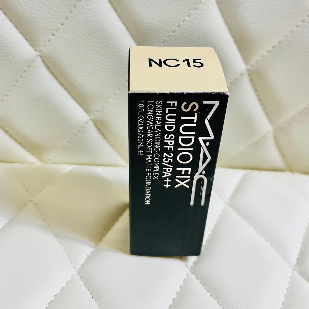 MAC スタジオフィックスフルイッド NC15 ファンデーション コスメ 化粧品