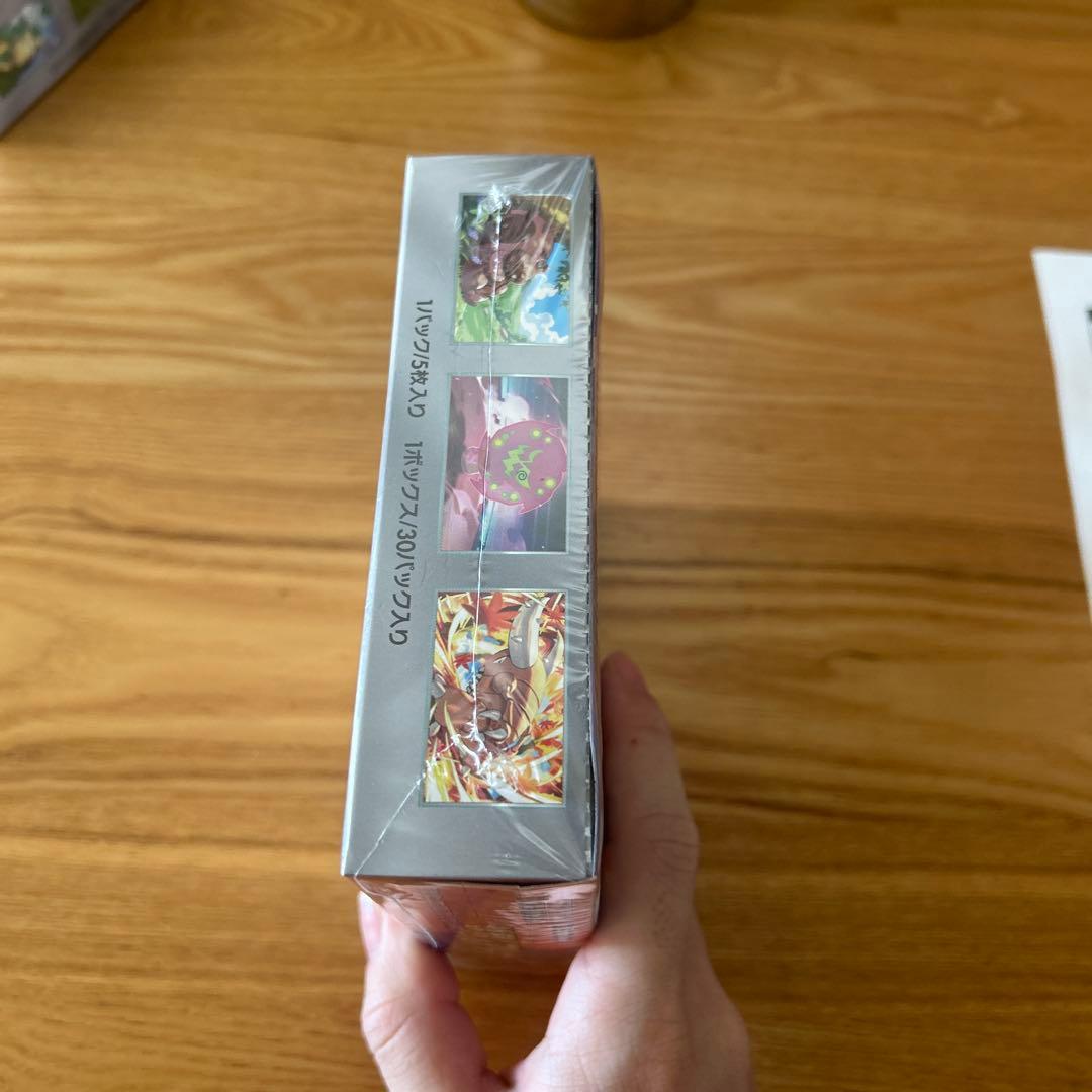 ポケセン産　熱風のアリーナ 1BOX シュリンク　　プロモカードなし