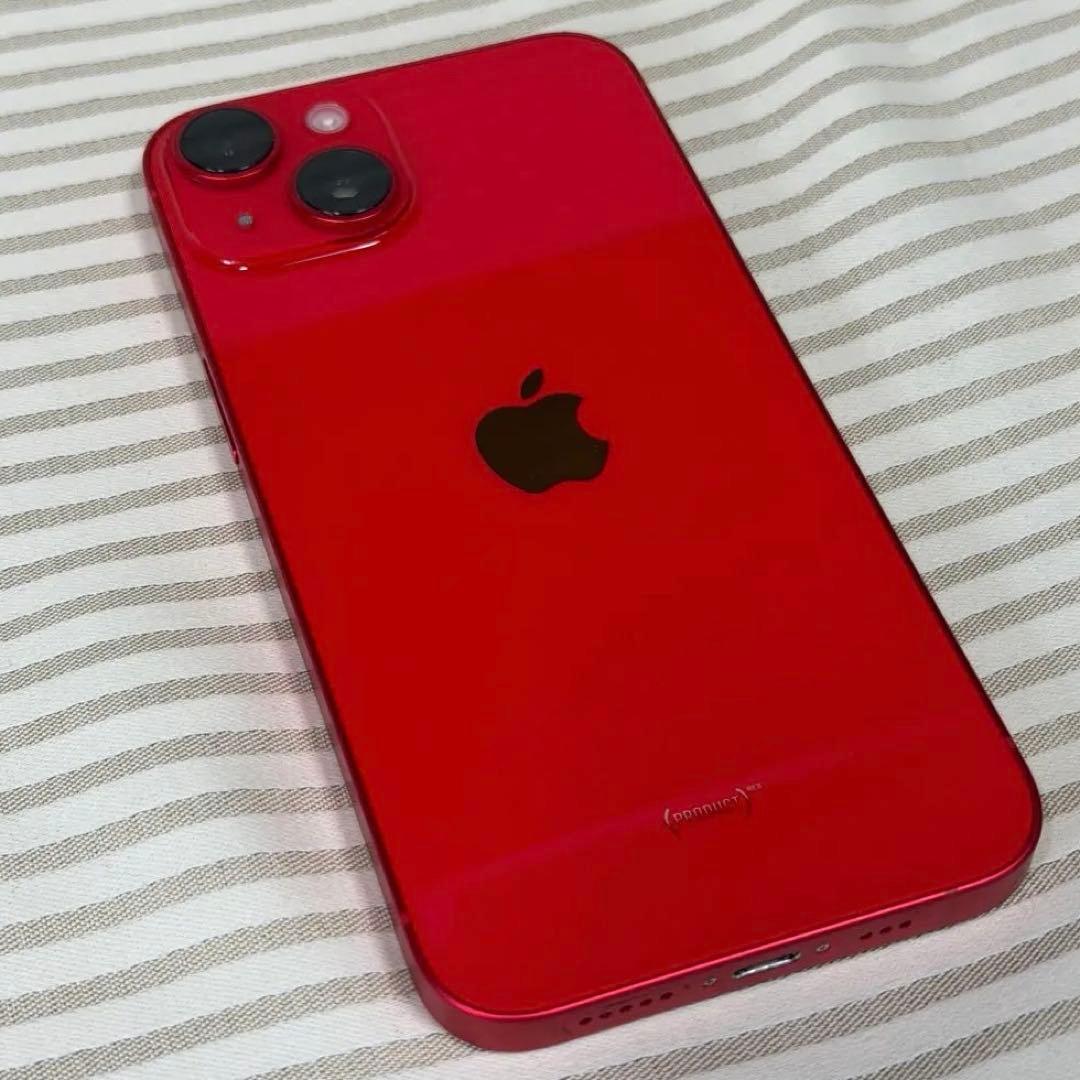 iPhone14 256Gb Red SIM Free MPWG3J/A 美品