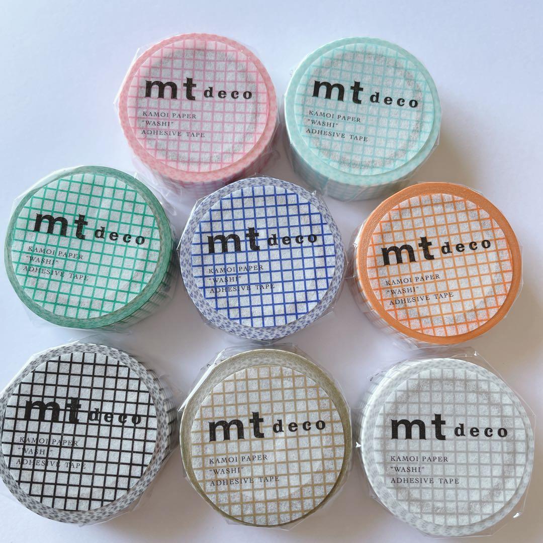 ★③【廃番あり】 mt マスキングテープ 方眼 8点 B2
