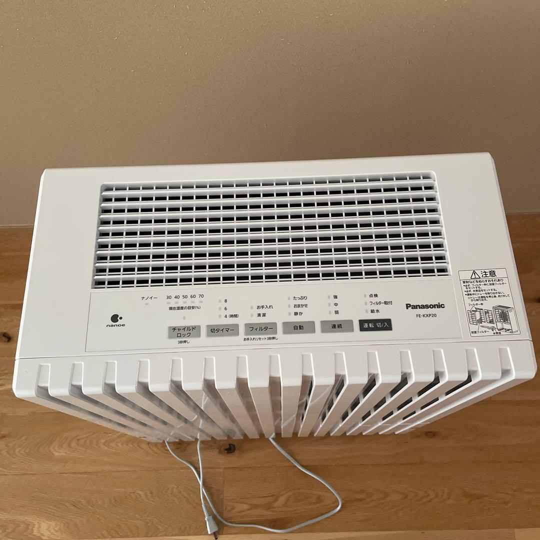 Panasonic ヒーター レス 気化式 加湿器 加湿機 FE-KXP20