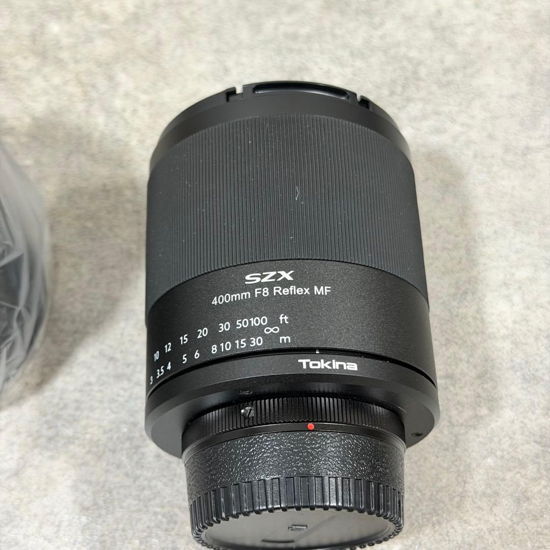 Tokina SZX 400mm F8 Reflex MF 望遠 レンズ②