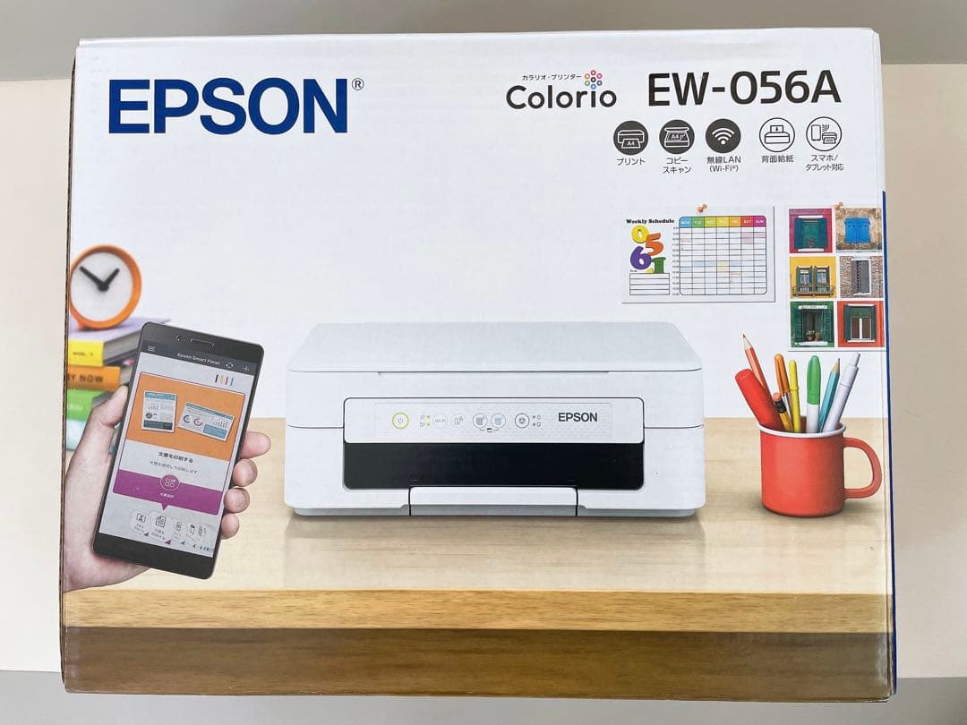 EPSON　エプソン プリンター EW-056A　新品未使用品　保証　インク付属