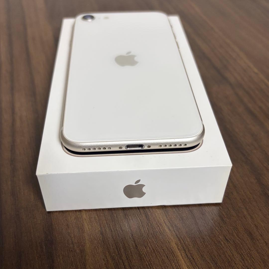 【美品】iPhone SE 第3世代 128GB スターライト