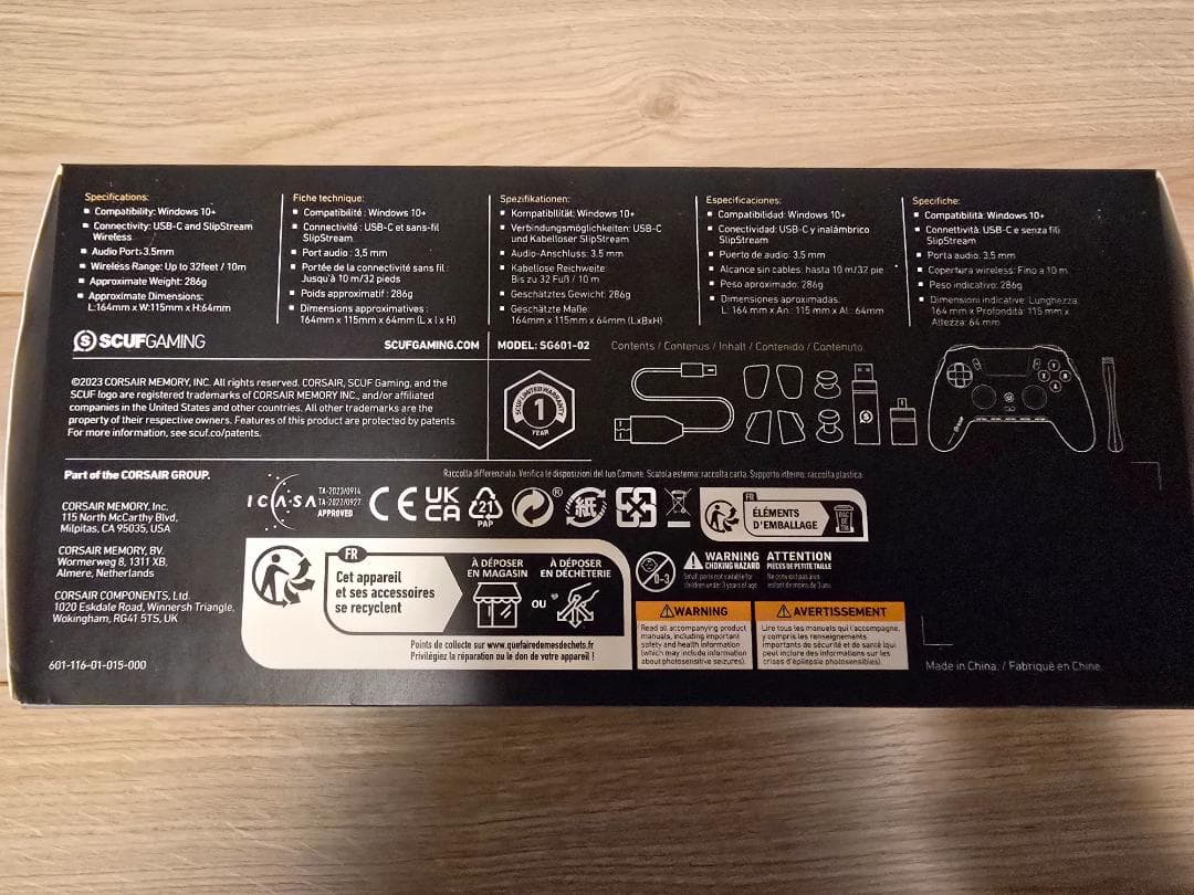 SCUF Envision Pro ブラック PCコントローラー