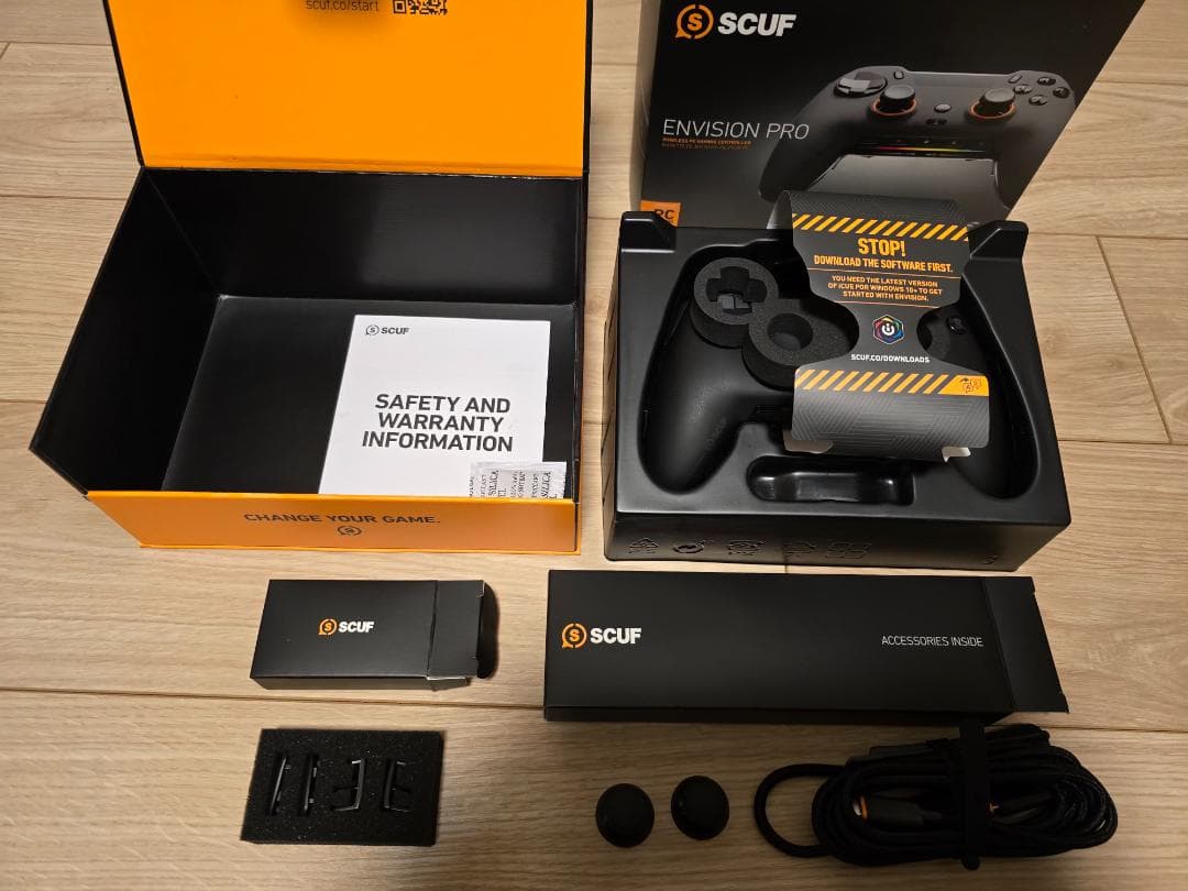 SCUF Envision Pro ブラック PCコントローラー