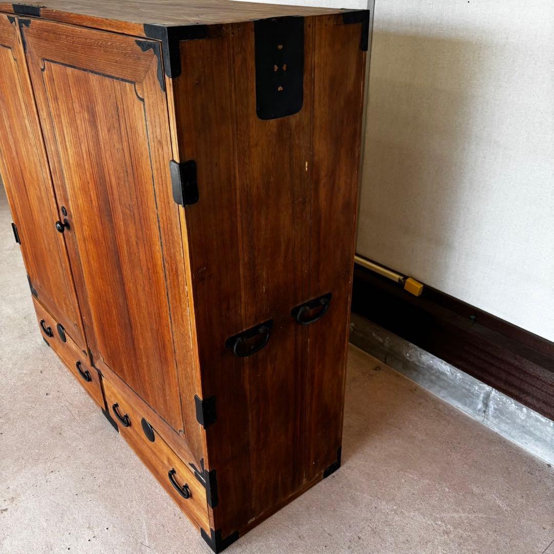 和箪笥 水屋箪笥 収納家具 アンティーク家具 チェスト 時代箪笥 和風家具