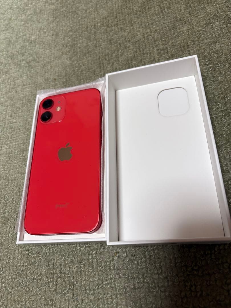 アイフォン12mini 64GB レッド SIMフリー