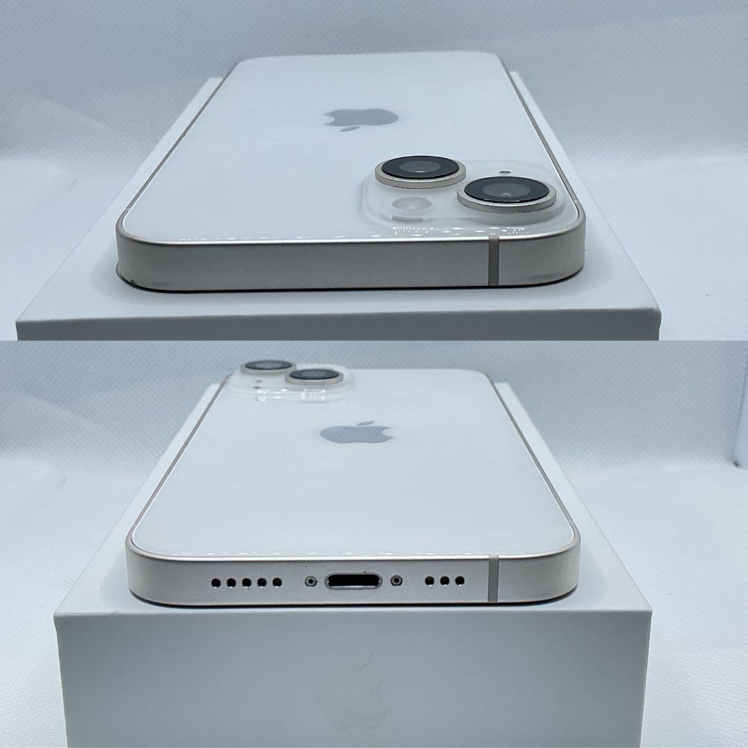 【美品】iPhone14 SIMフリー　新品バッテリー100%