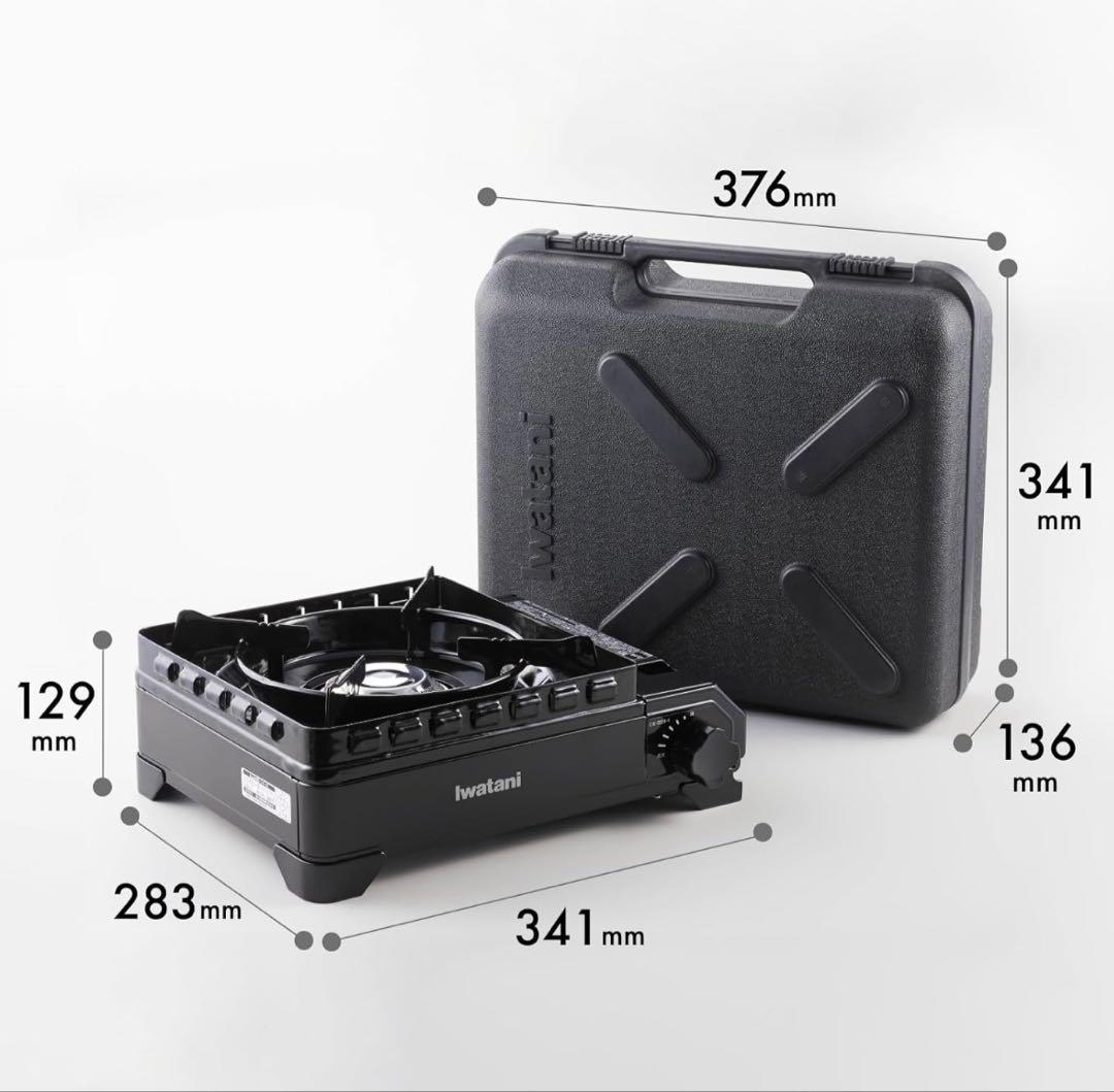 新品　イワタニ カセットフー タフまる CB-ODX-1-BK ブラック