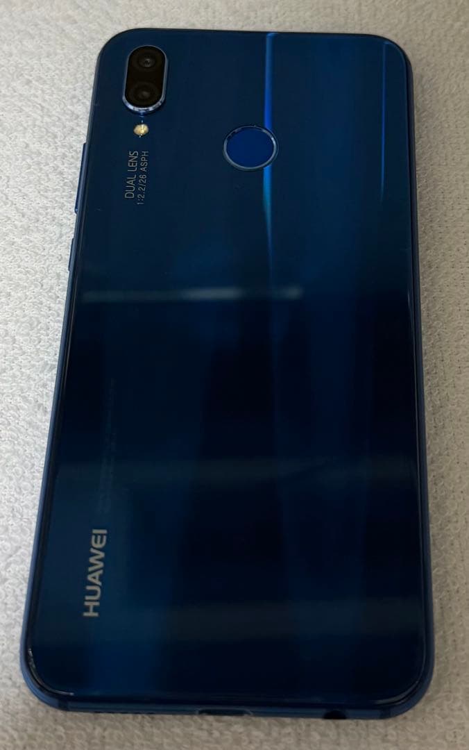 HUAWEI P20 lite ブルー 本体