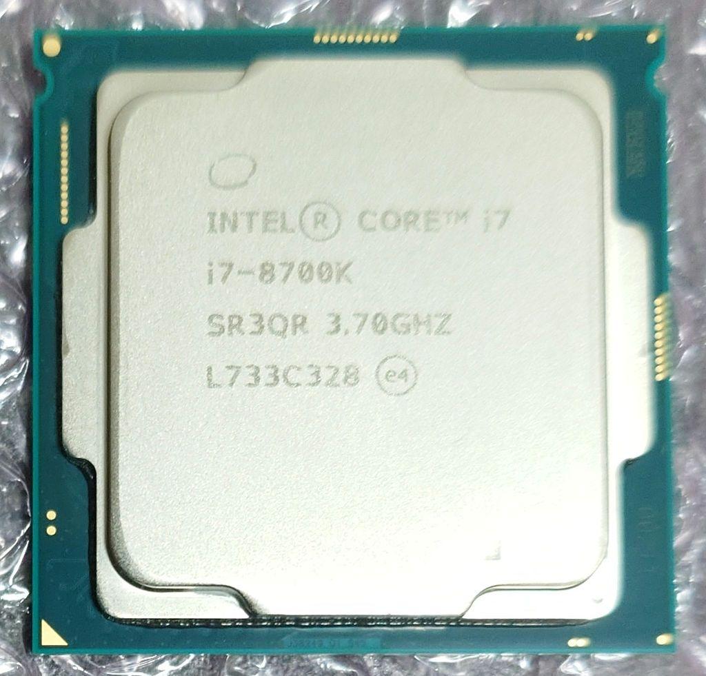CPU CPU Intel i7 i7-8700K