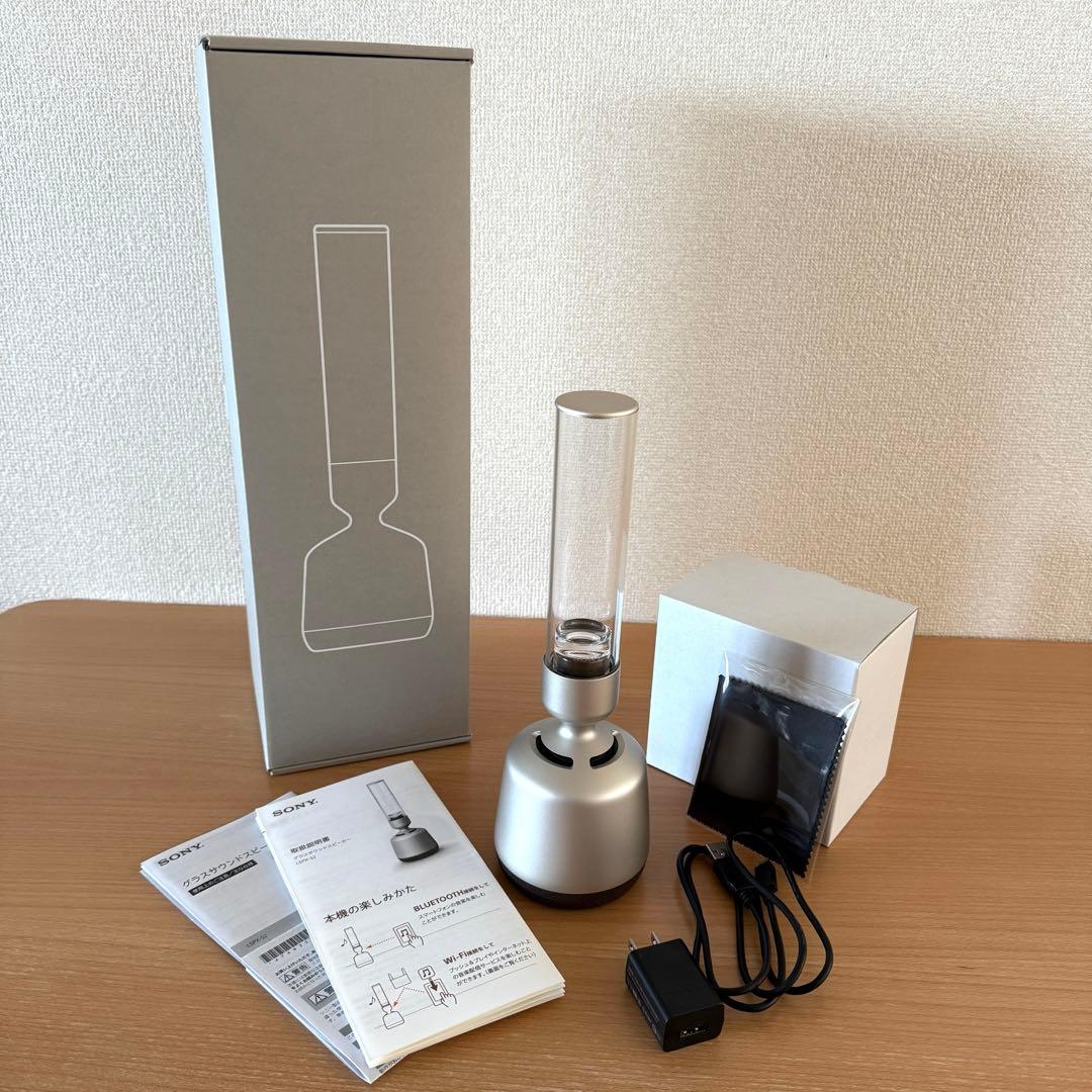 【箱・備品一式付】SONY グラスサウンドスピーカー LSPX-S2