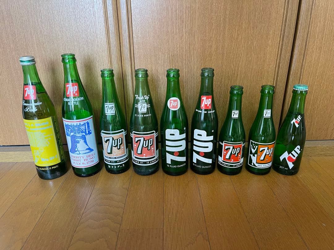 セブンアップ 瓶　セット