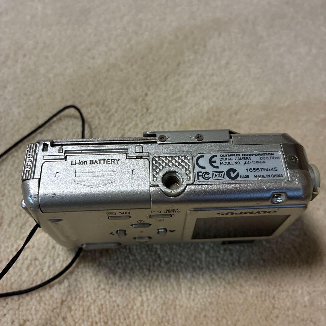 OLYMPUS μ-15 Digital コンパクトデジタルカメラ