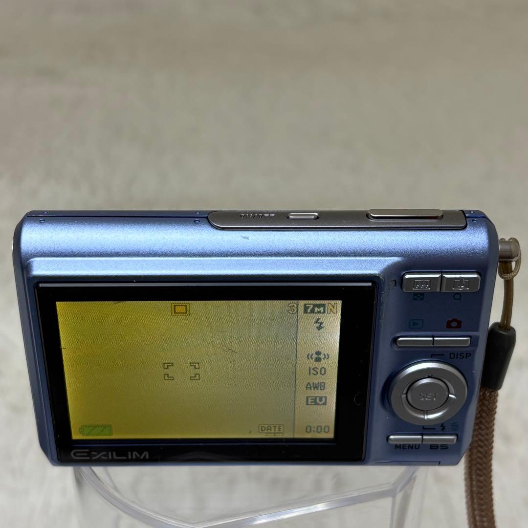 CASIO カメラ　エクシリム　EX-Z75 充電器　ブルー　コンデジ　動作品