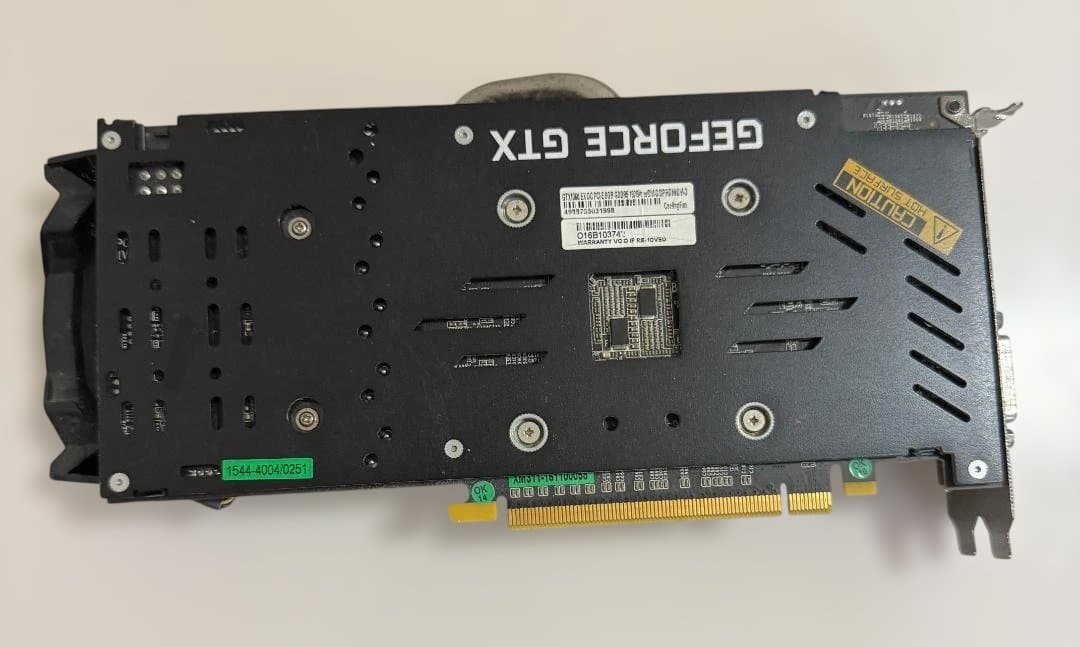 GeForce GTX1060 6GB 玄人志向 ジャンク