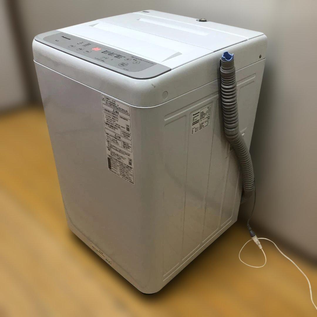 美品 パナソニック 6kg 洗濯機 NA-F6B1 2023年 112933-1
