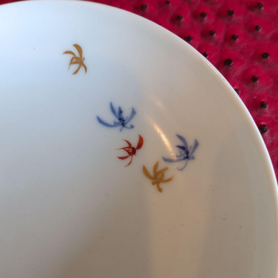 色鍋島　蘭散らし紋皿