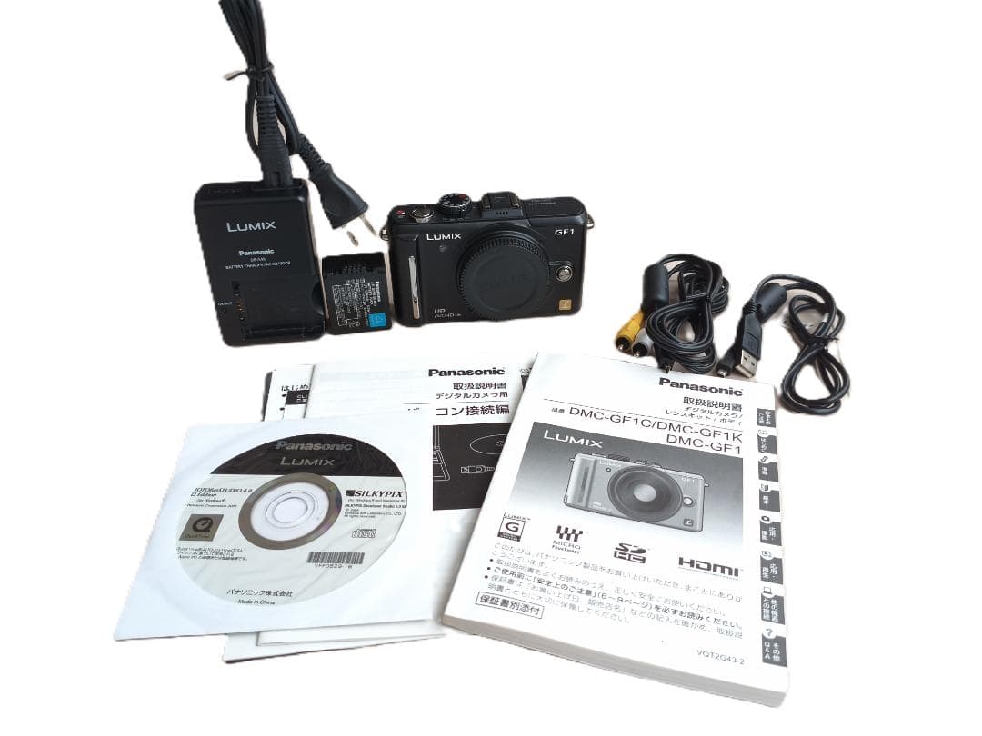 Panasonic LUMIX DMC-GF1 エスプリブラック 動作良好