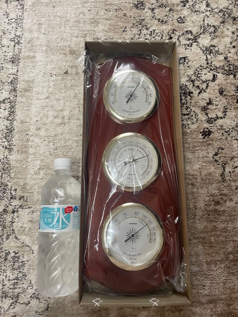 温度計・湿度計・気圧計 3連　アンティーク