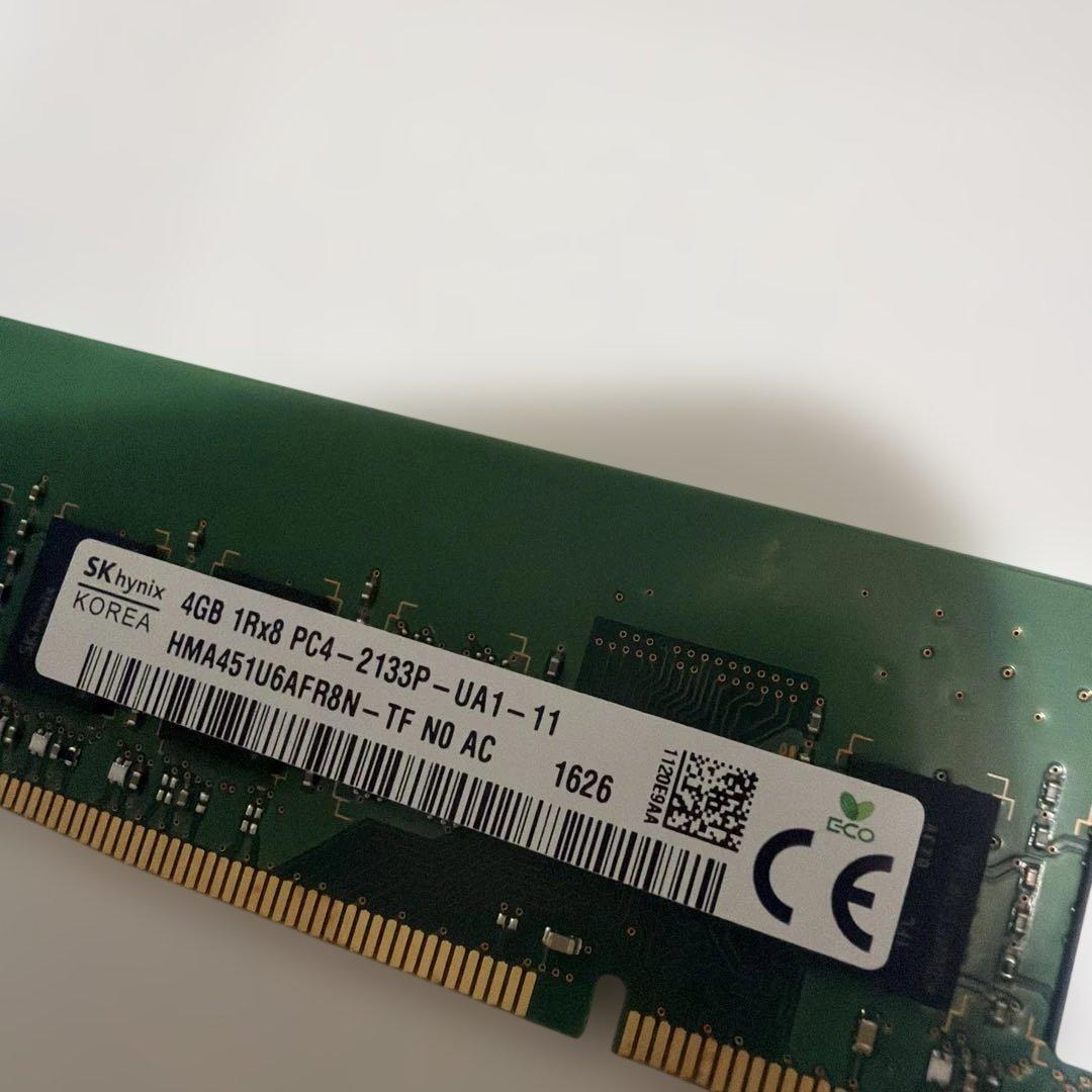 SK hynix 4GB DDR4メモリ 2133MHz 6枚セット