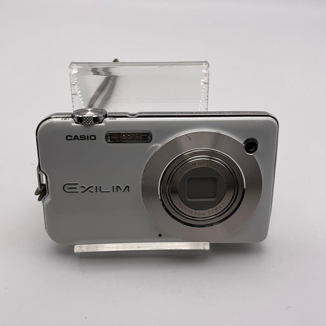 【簡易動作確認済】CASIO EXILIM EX-S10 ホワイト　デジカメ