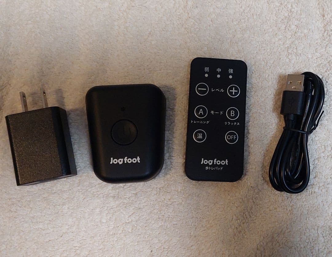jog foot ジョグフット 歩トレパッド ブラック