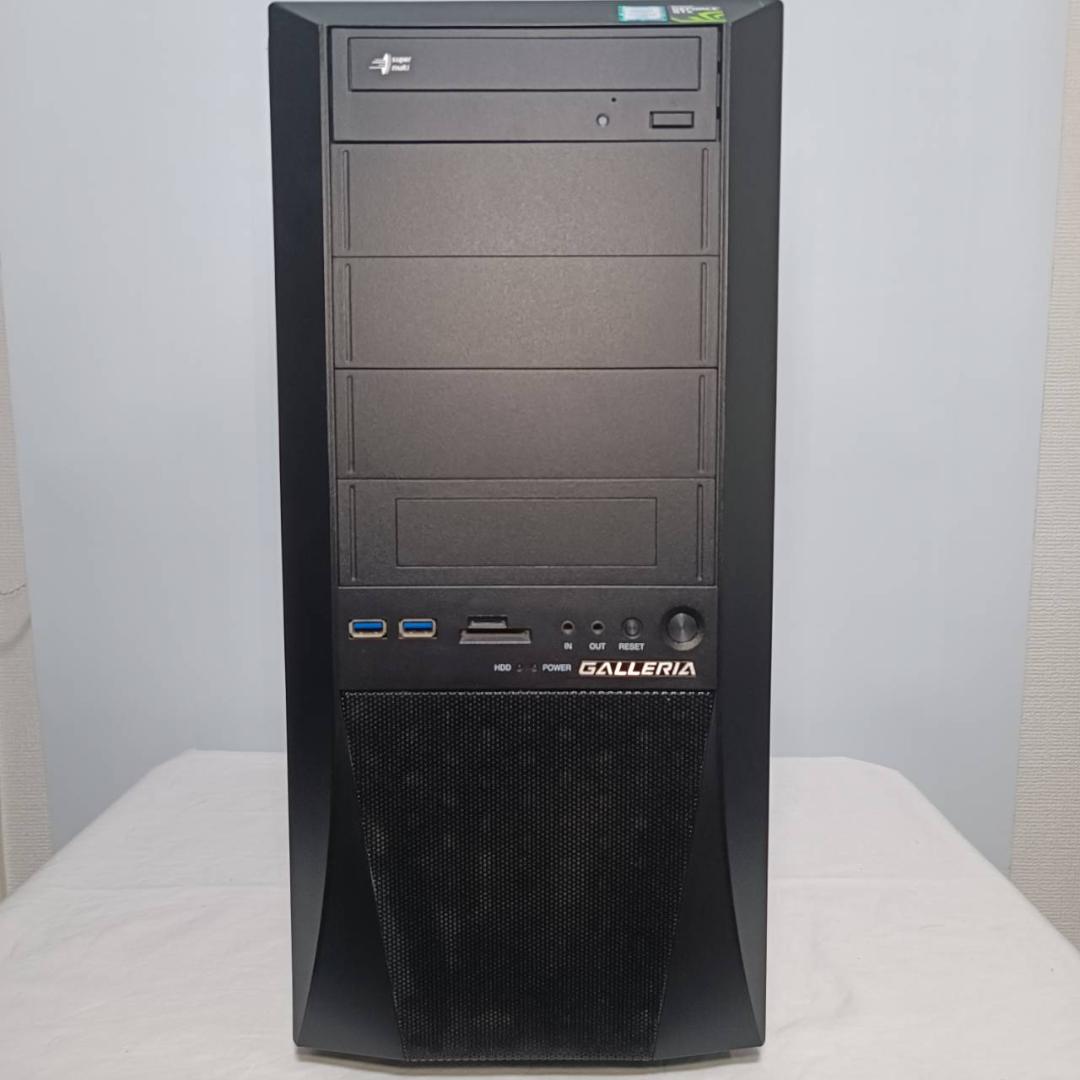 【ゲーミングPCフルセット】i7 8700K GTX1070 Office搭載