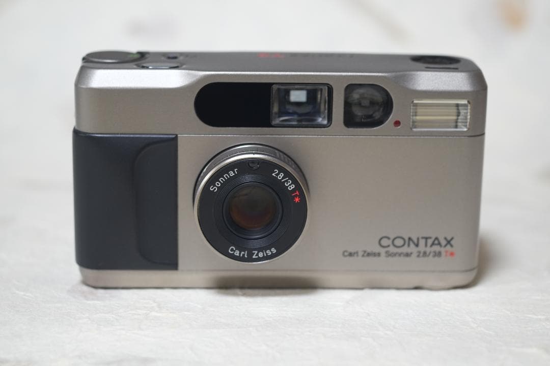 CONTAX T2 シルバー レンジファインダーカメラ