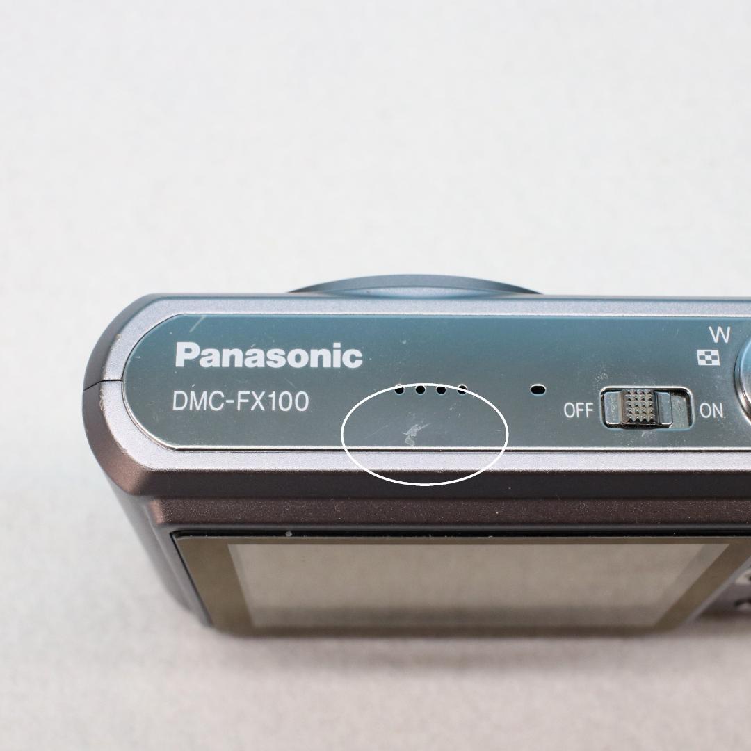 Panasonic DMC-FX100 （シルバー）コンパクトデジタルカメラ