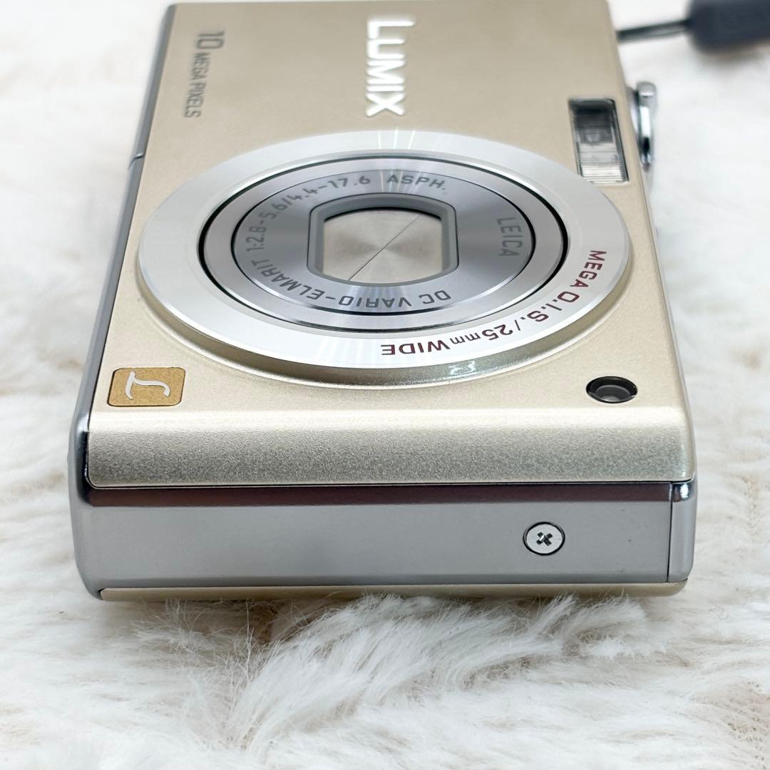 美品・動作良好✨ Panasonic LUMIX DMC-FX35 ゴールド