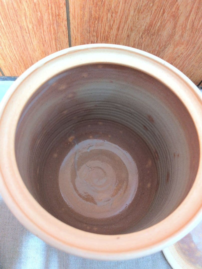 茶道具☆陶器製 水指し 薄ピンク・水差・茶道・三島・中村与平