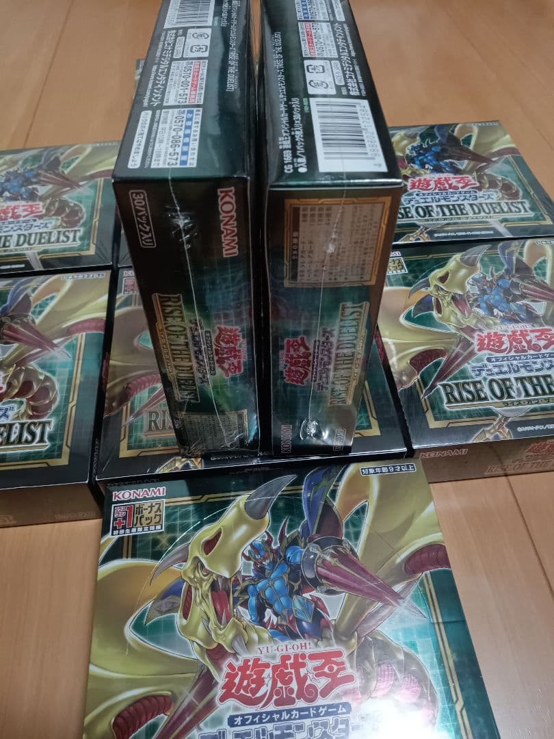 遊戯王　ライズオブザデュエリスト　10box シュリンクつき