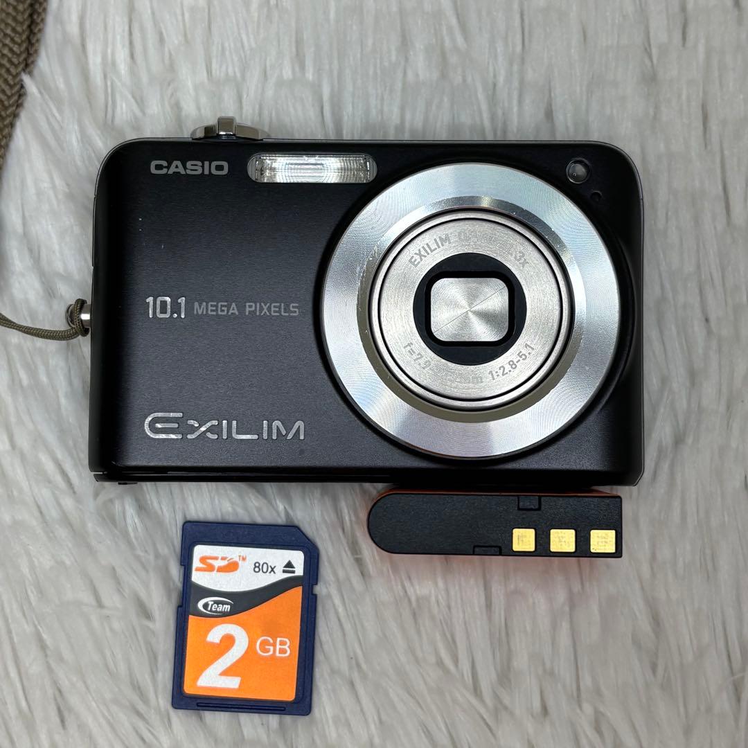 CASIO カメラ　EX-Z1050 SDカード　ブラック　コンデジ　動作品