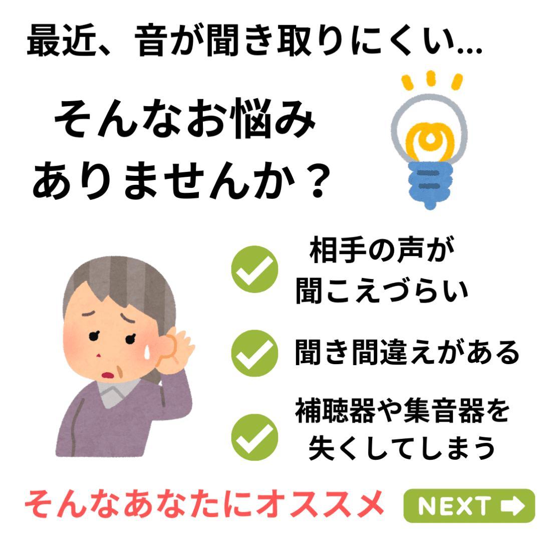 集音器 充電式 有線型 補聴器代わり 両耳対応 最大2日間再生 モード切替 黒
