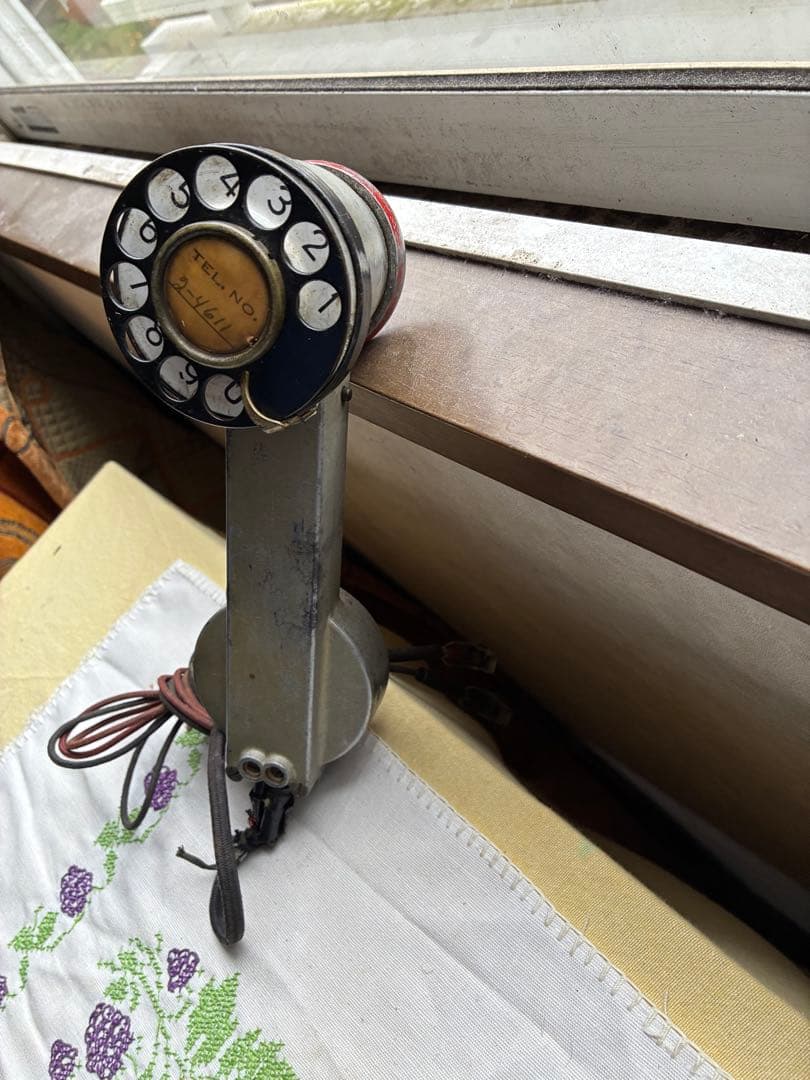 アンティーク　電話機　Western Electric 1921年　アメリカ